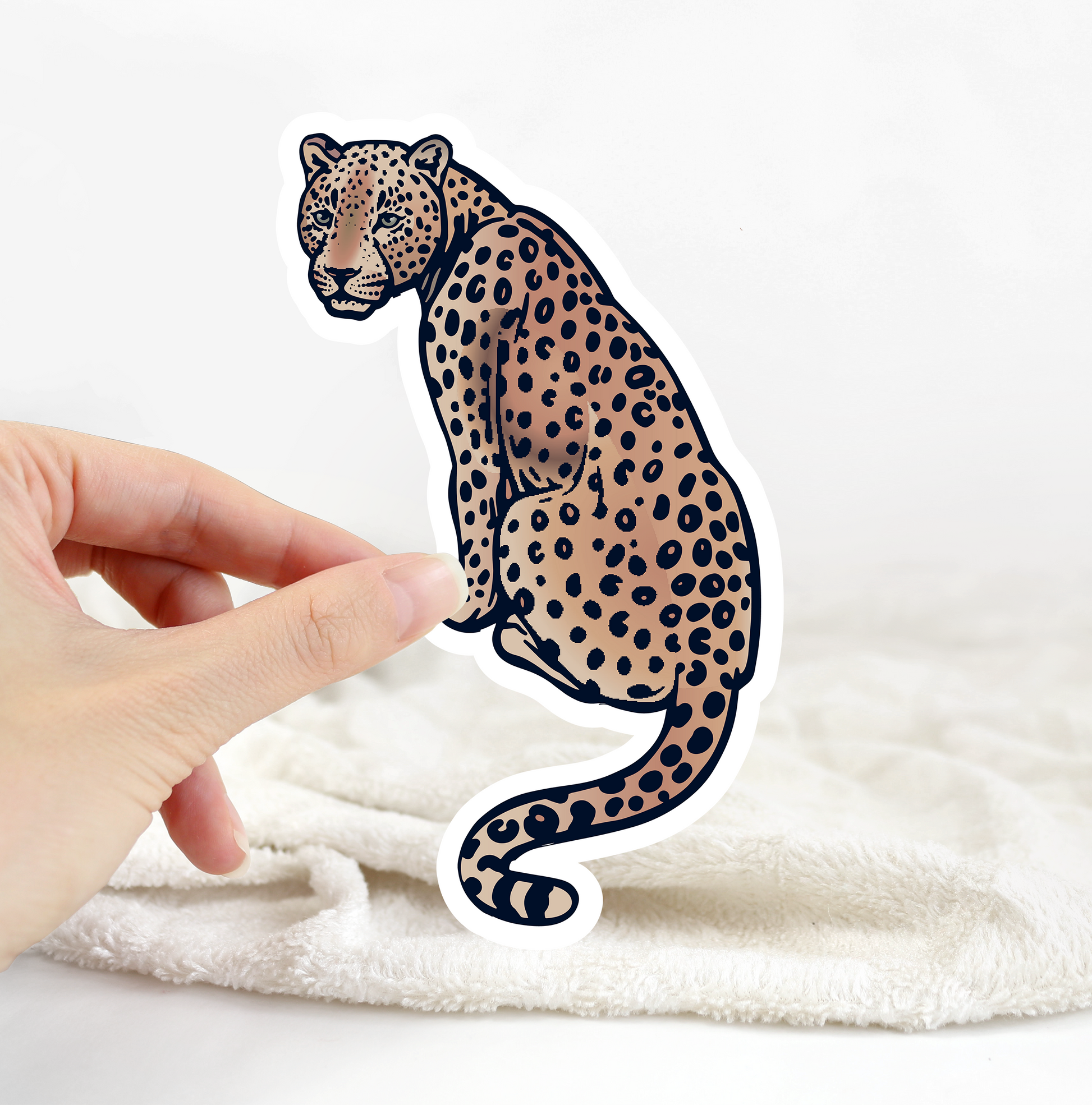 Leopard Sticker