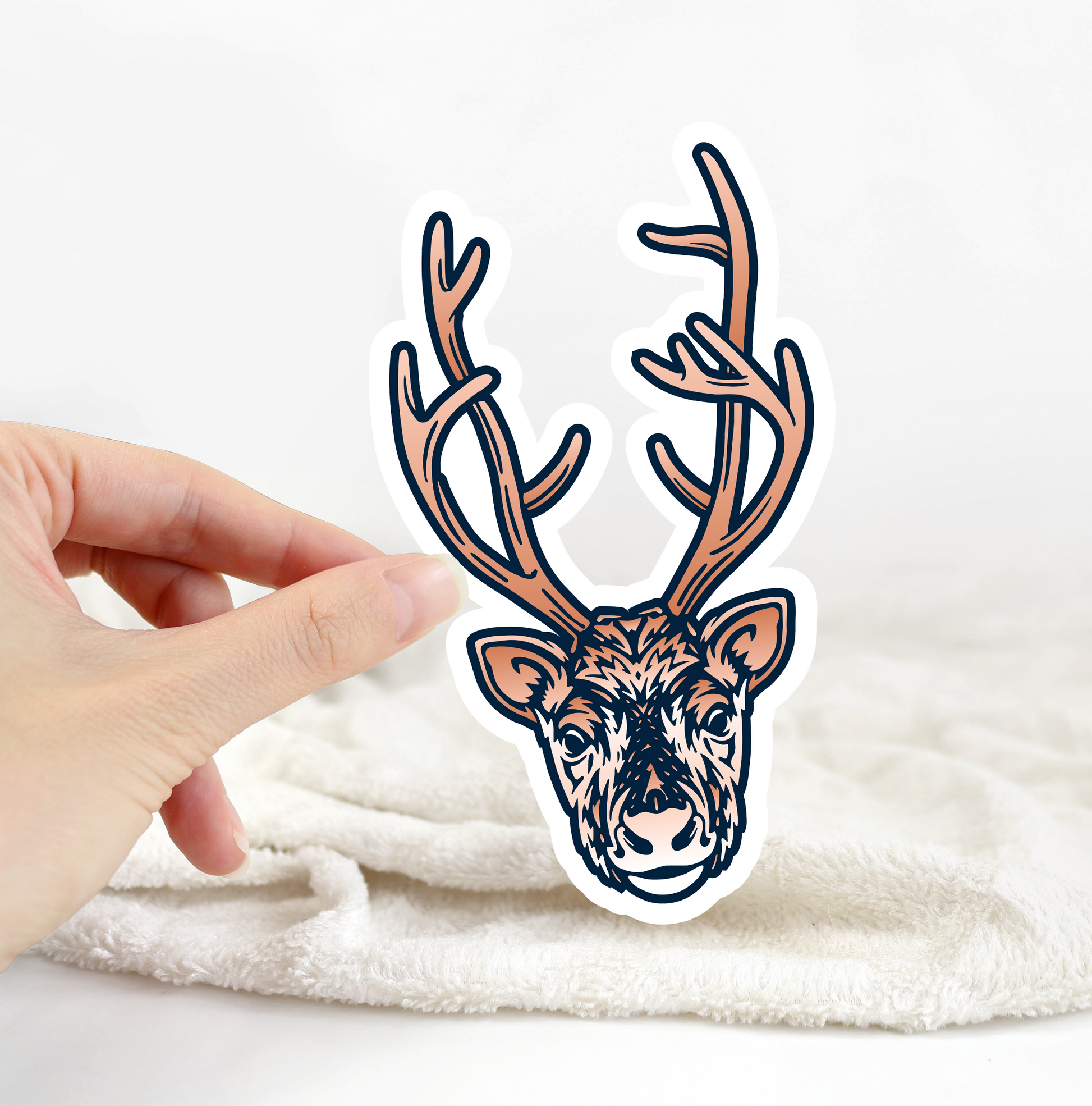 Reindeer Sticker