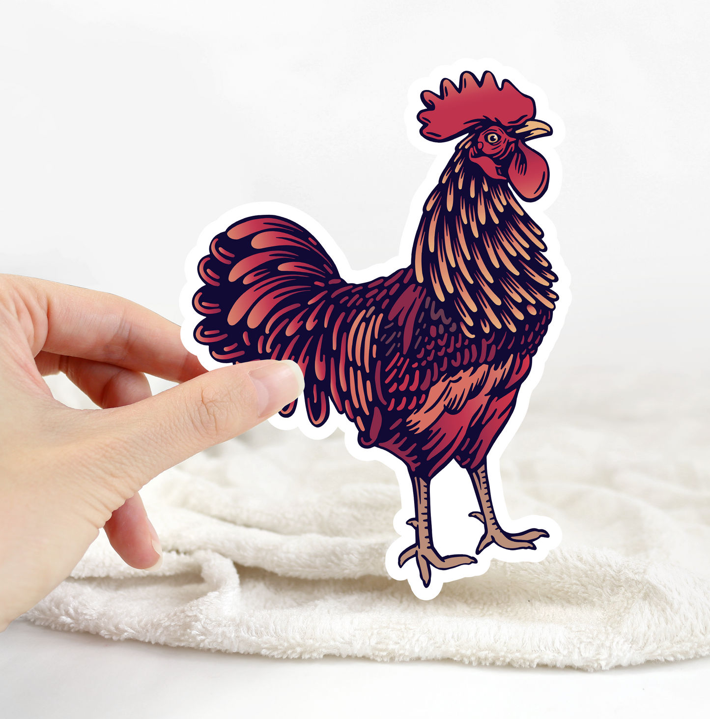 Rooster Chinese Zodiac Sticker