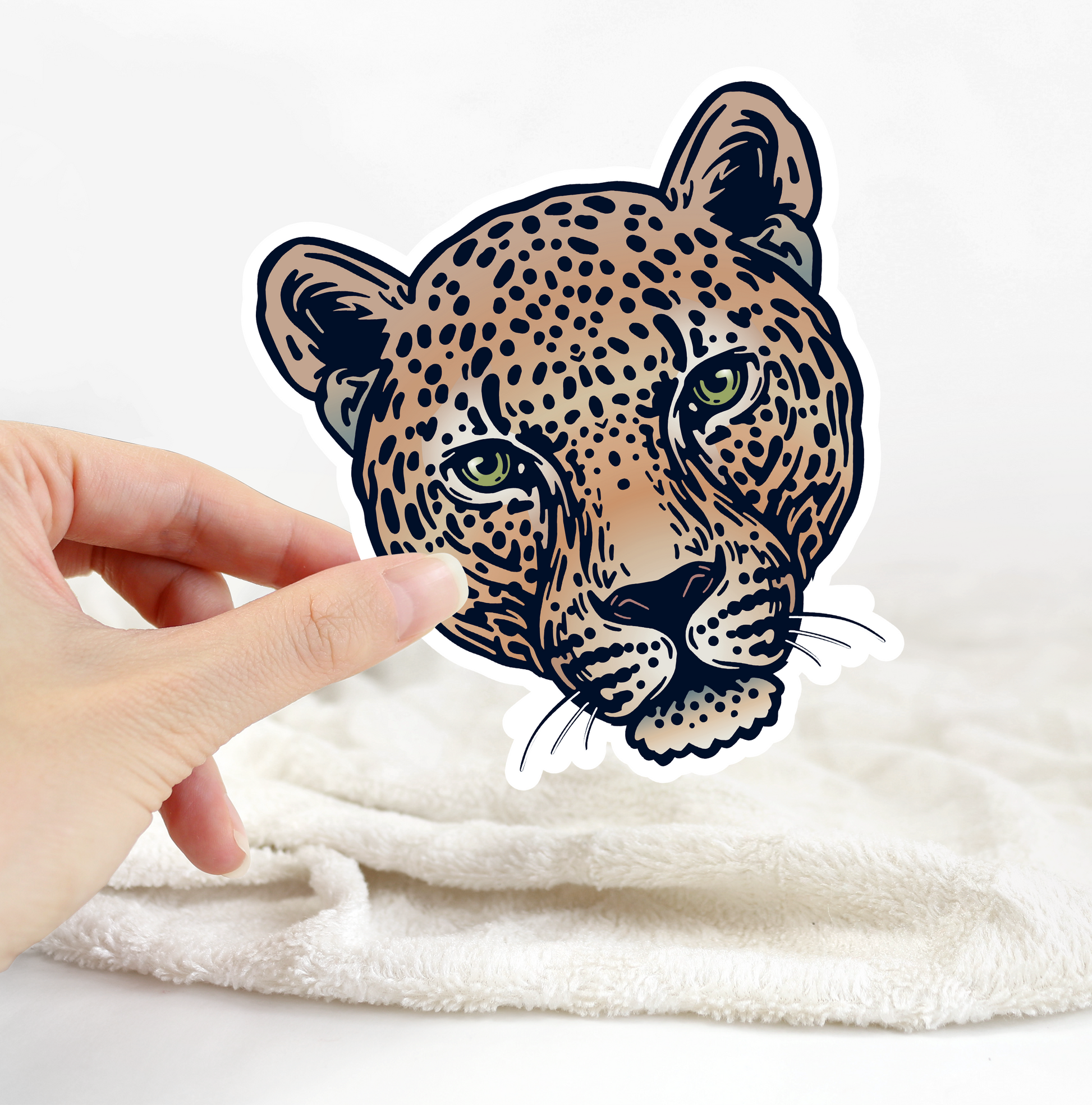 Leopard Sticker