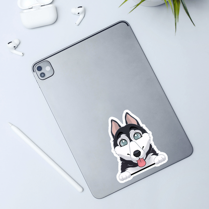 Siberian Husky Sticker Sheet