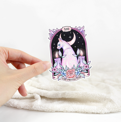 The Protector Tarot Card Sticker