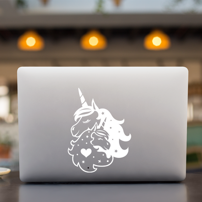 Unicorn and Baby Sticker