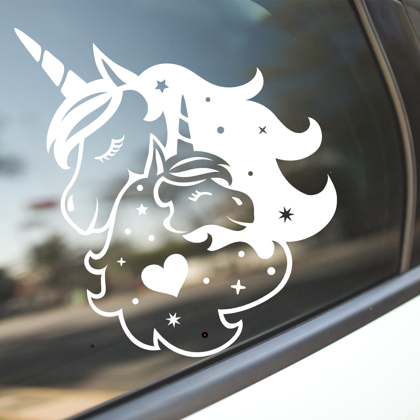 Unicorn and Baby Sticker