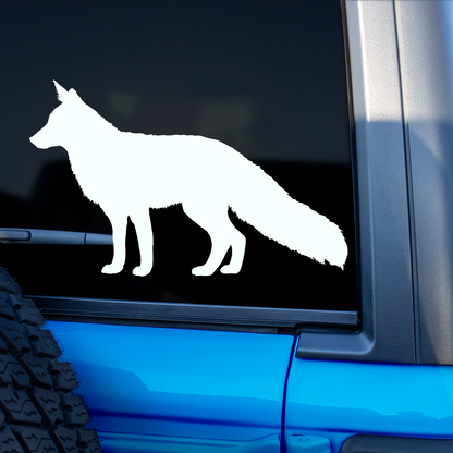 Fox Silhouette Stickers