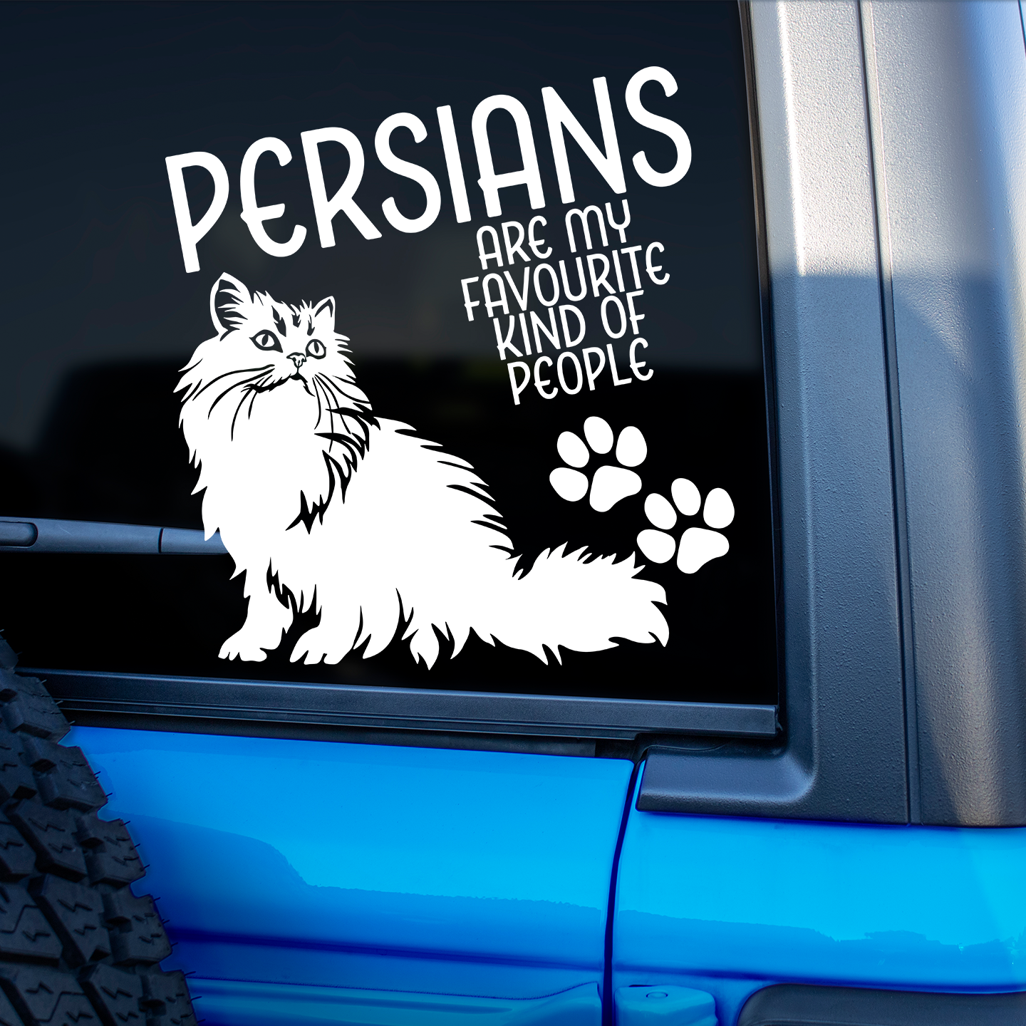 Persians Are My Favourite Kind Of People Sticker