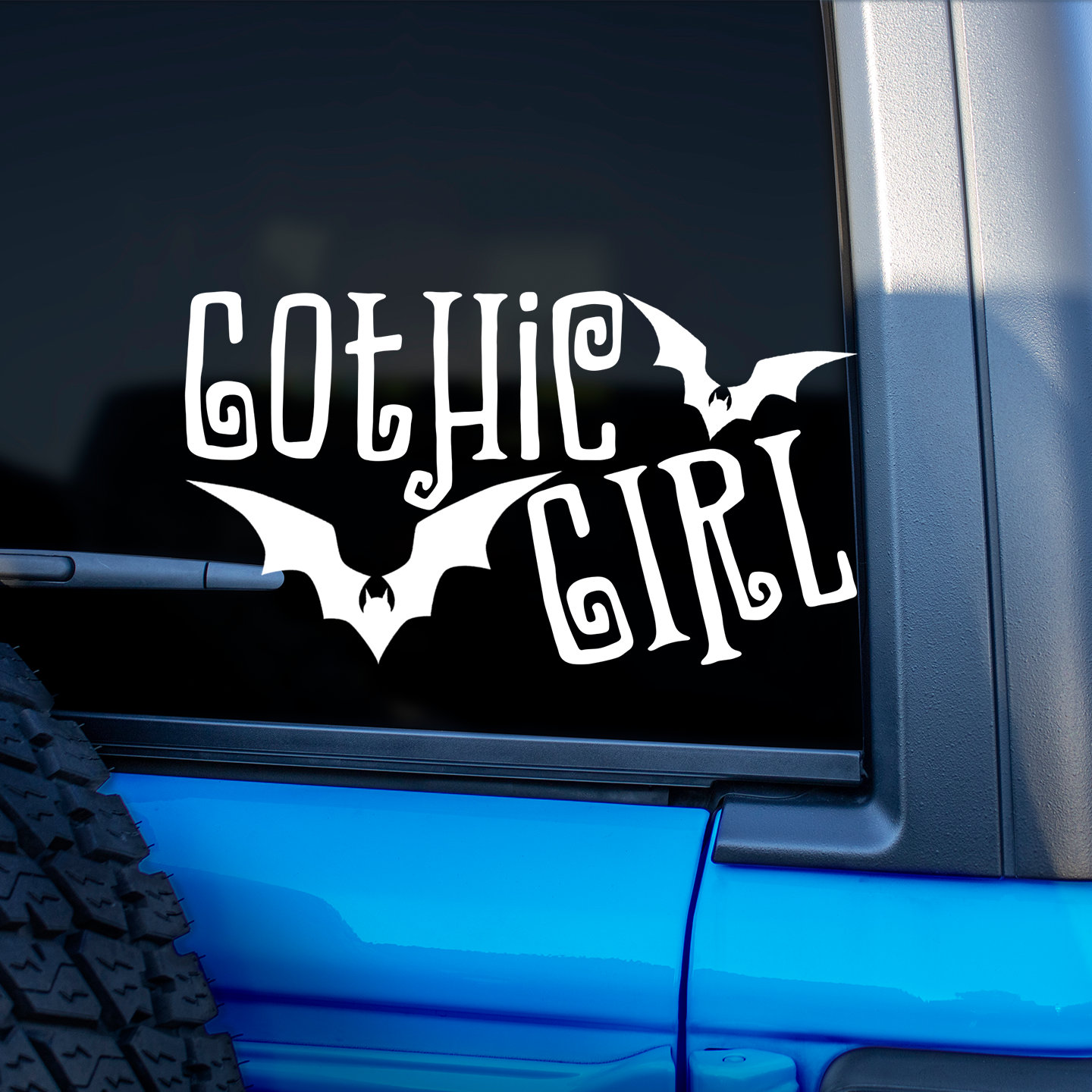 Gothic Girl Sticker