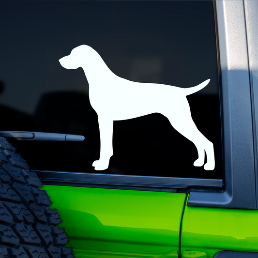 German Shorthaired Pointer Silhouette Stickers