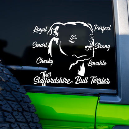 Staffordshire Bull Terrier Sticker