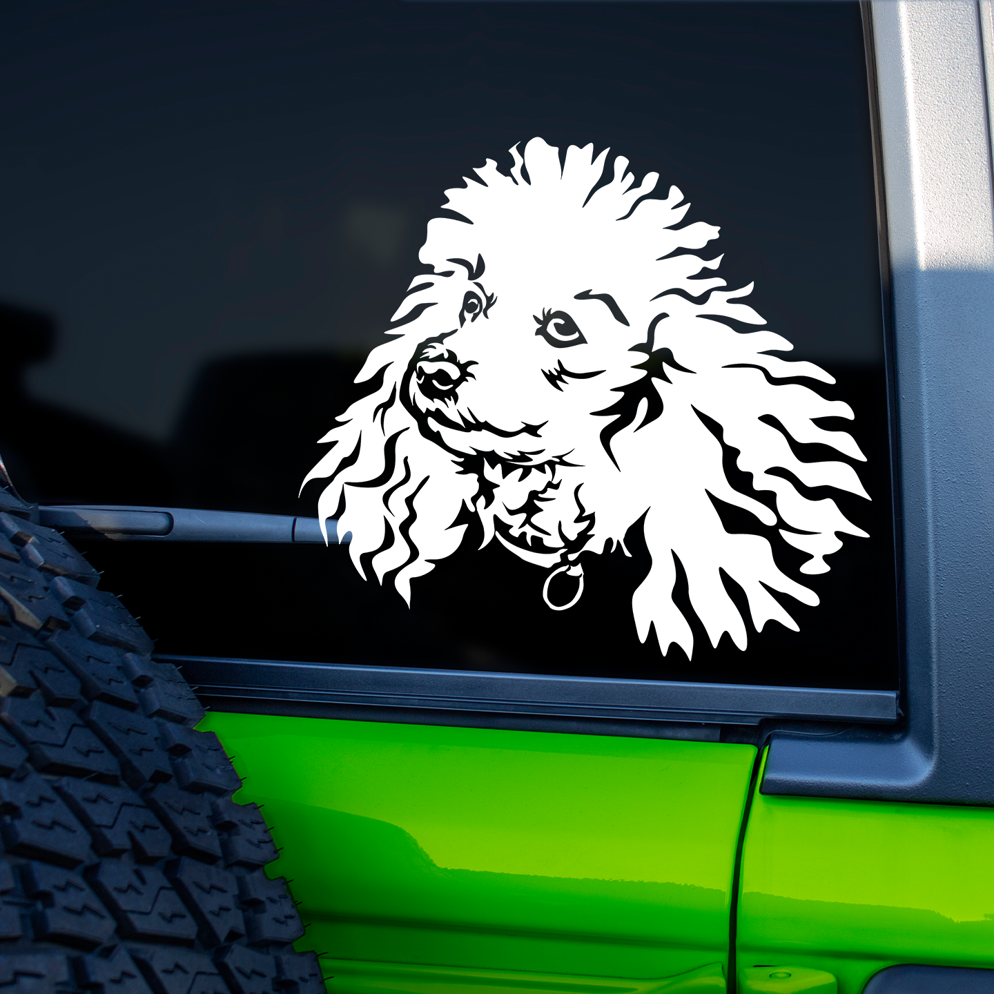 Poodle Sticker