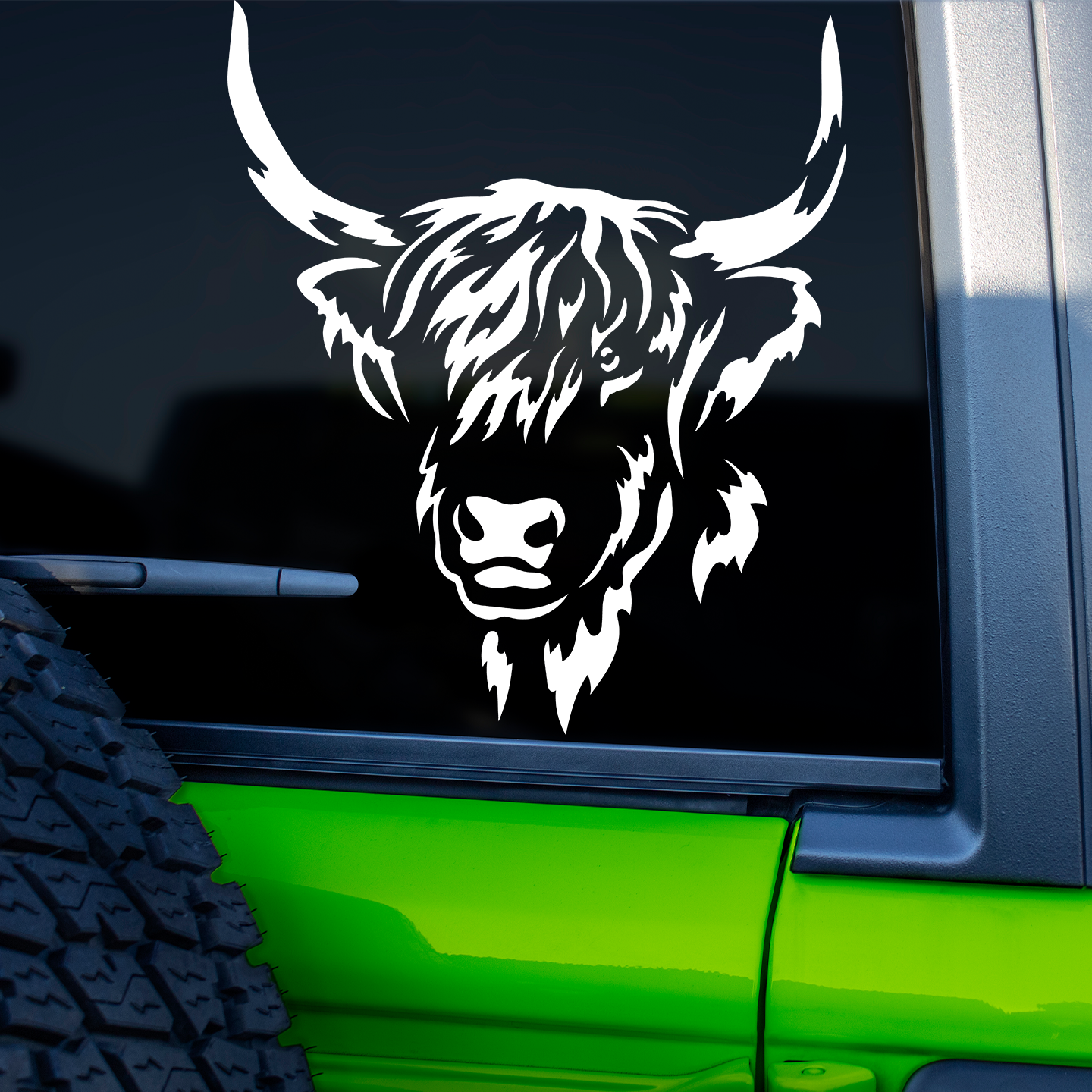 Highland Cow Sticker