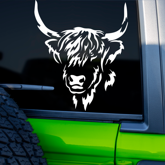 Highland Cow Sticker