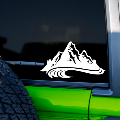 Mountain Decal