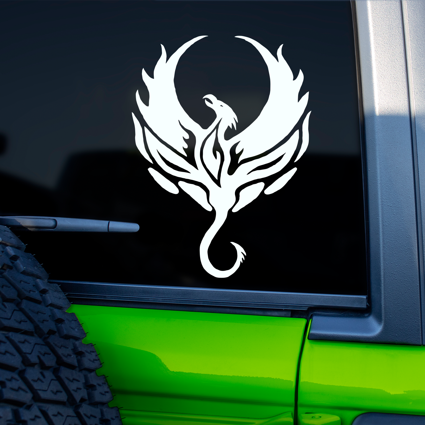 Phoenix Bird Sticker | Greeky Mythology Stickers For Cars – Pet ...