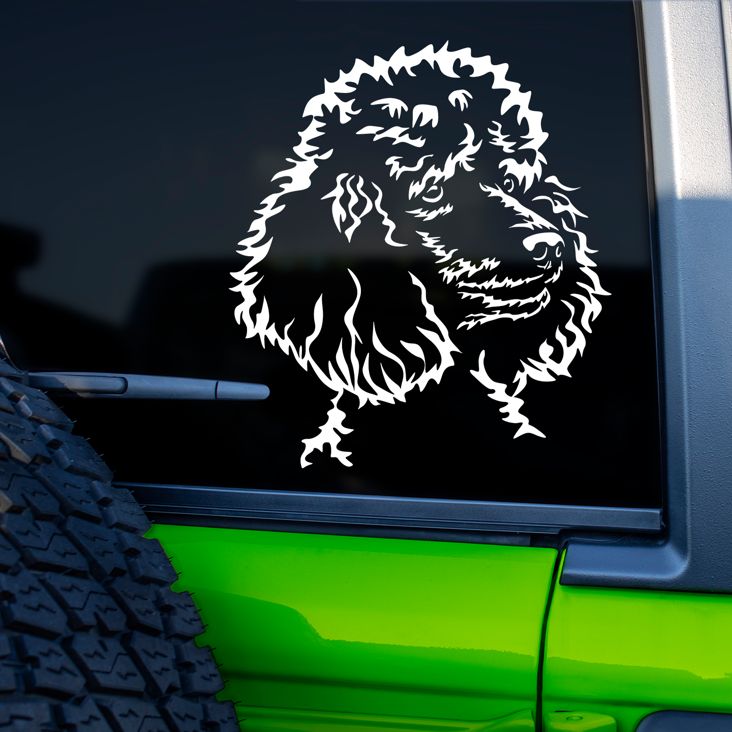 Poodle Sticker