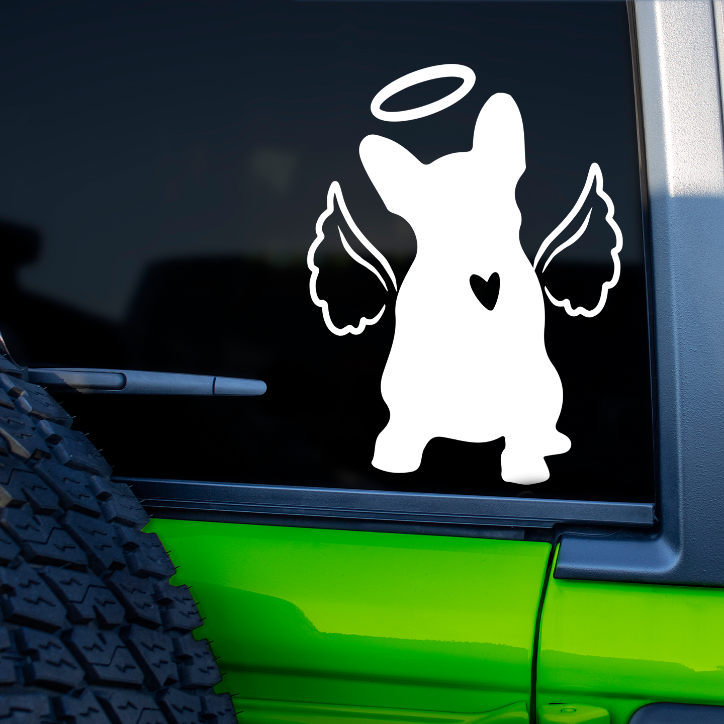 French Bulldog With Angel Wings Sticker