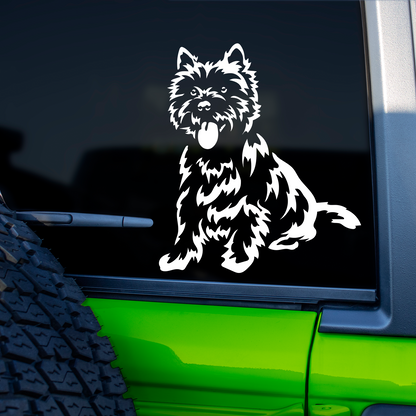 Cairn Terrier Sticker