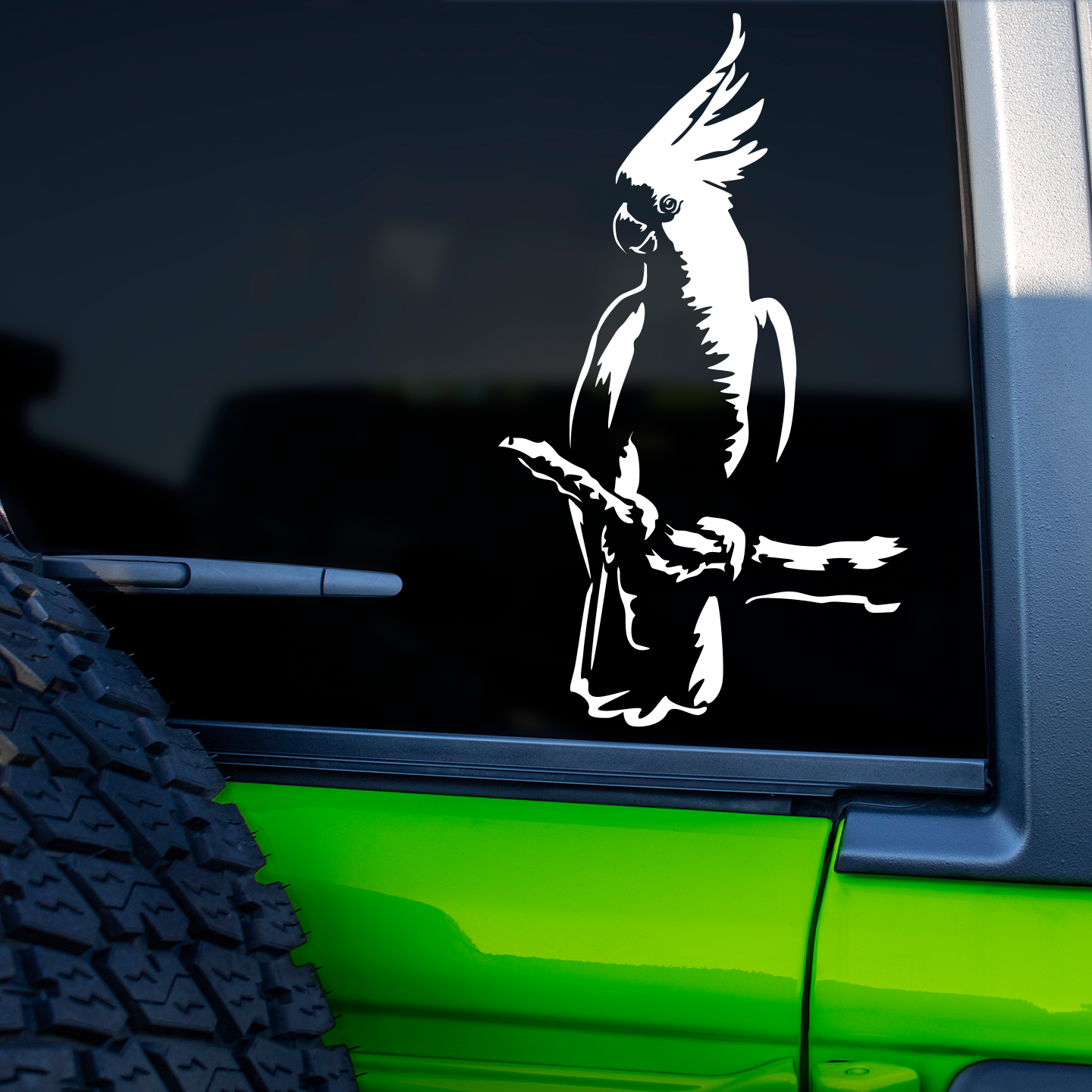 Cockatoo Sticker