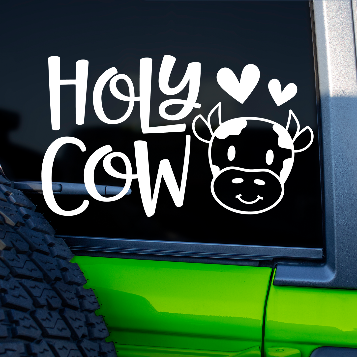 Holy Cow Sticker