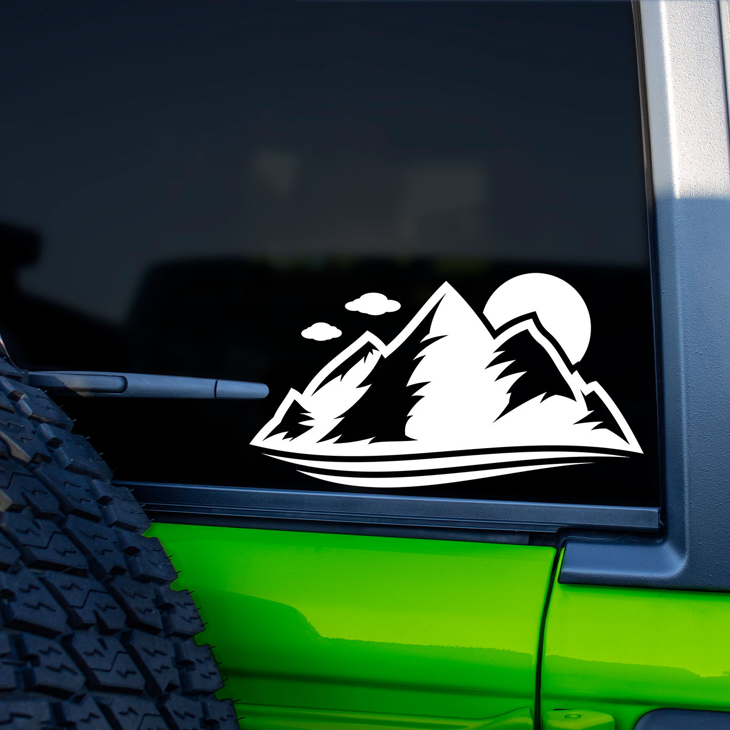 Mountain Decal