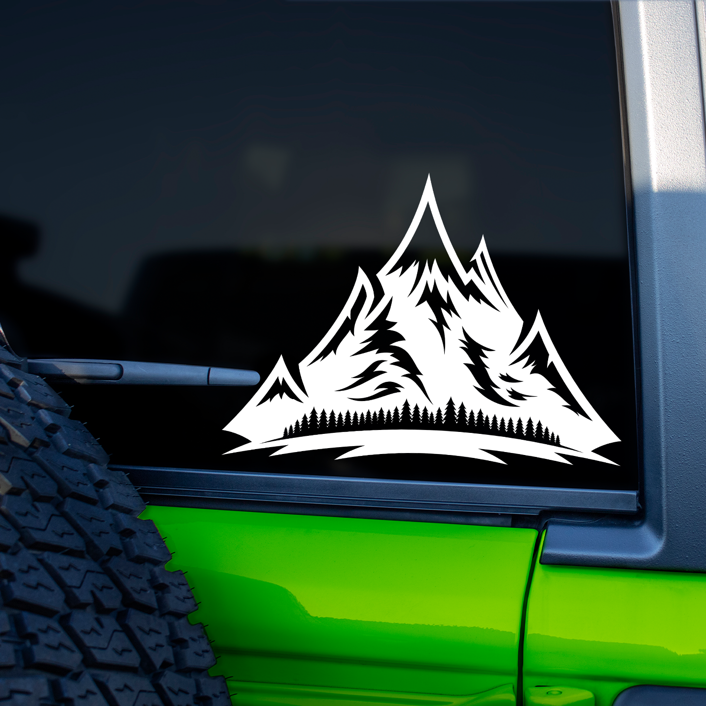 Mountain Decal