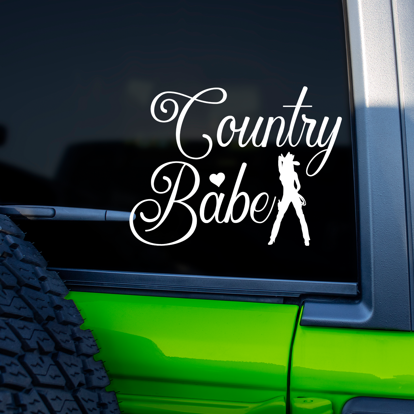 Country Babe Sticker