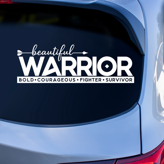 Beautiful Warrior Sticker