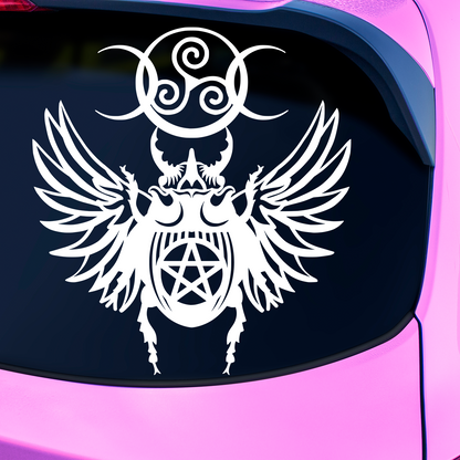 Scarab Beetle Sticker