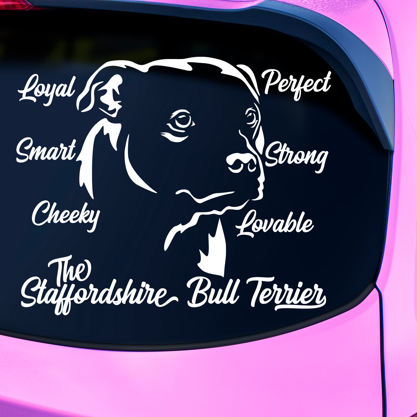 Staffordshire Bull Terrier Sticker