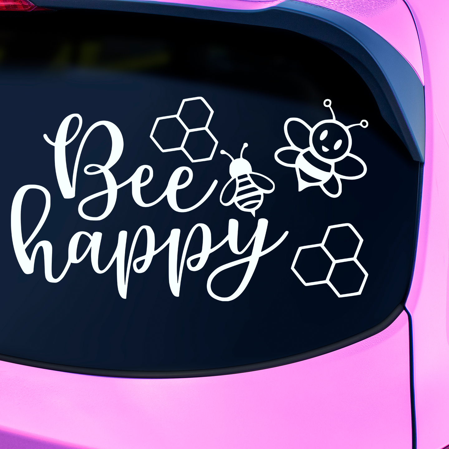 Bee Happy Sticker