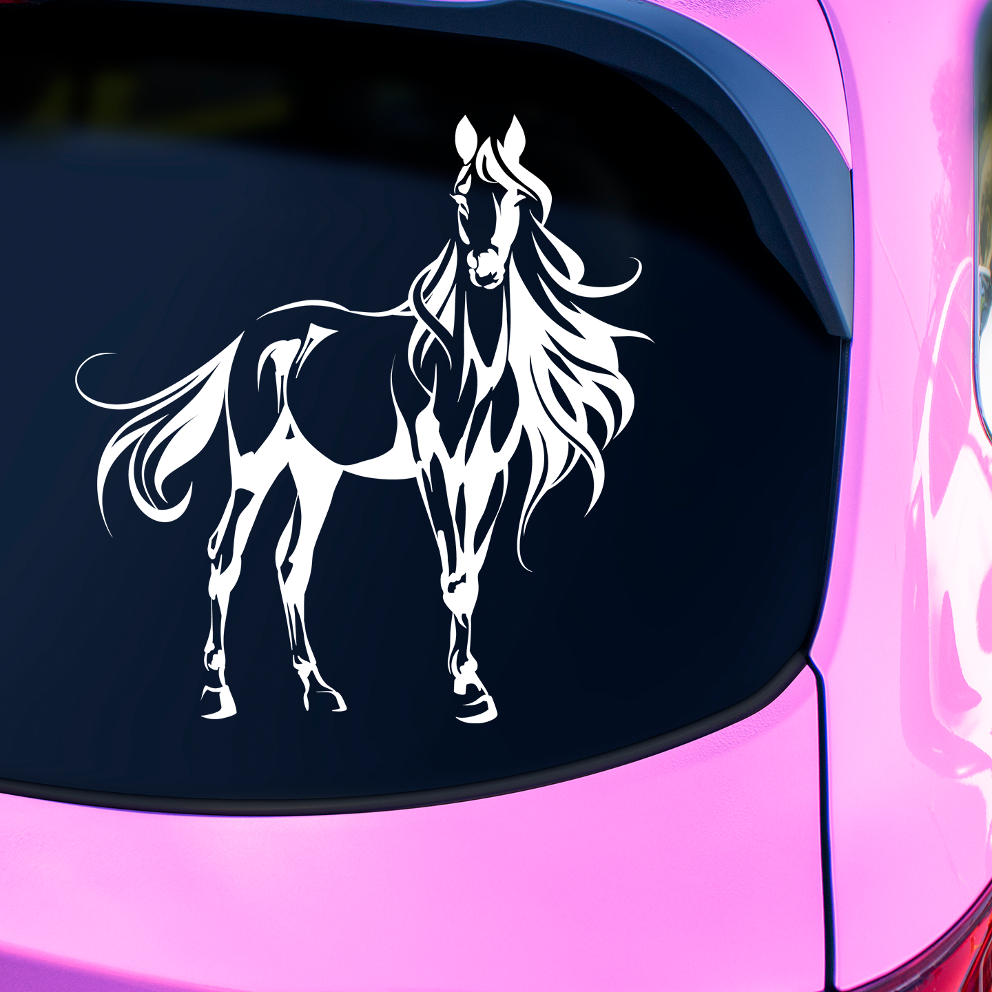 Horse Sticker | Horse Stickers For Cars Trailers And Floats – Pet ...