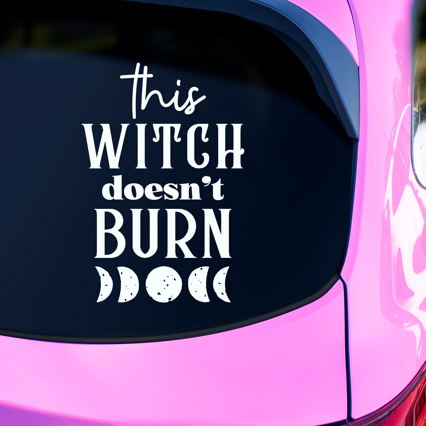 This Witch Doesn't Burn Sticker