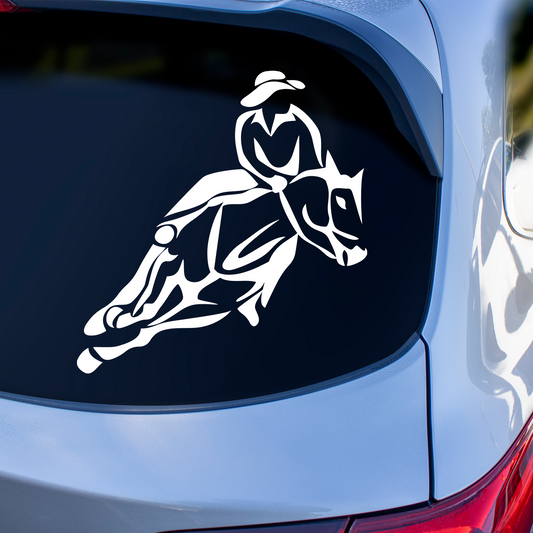 Barrel Racing Sticker