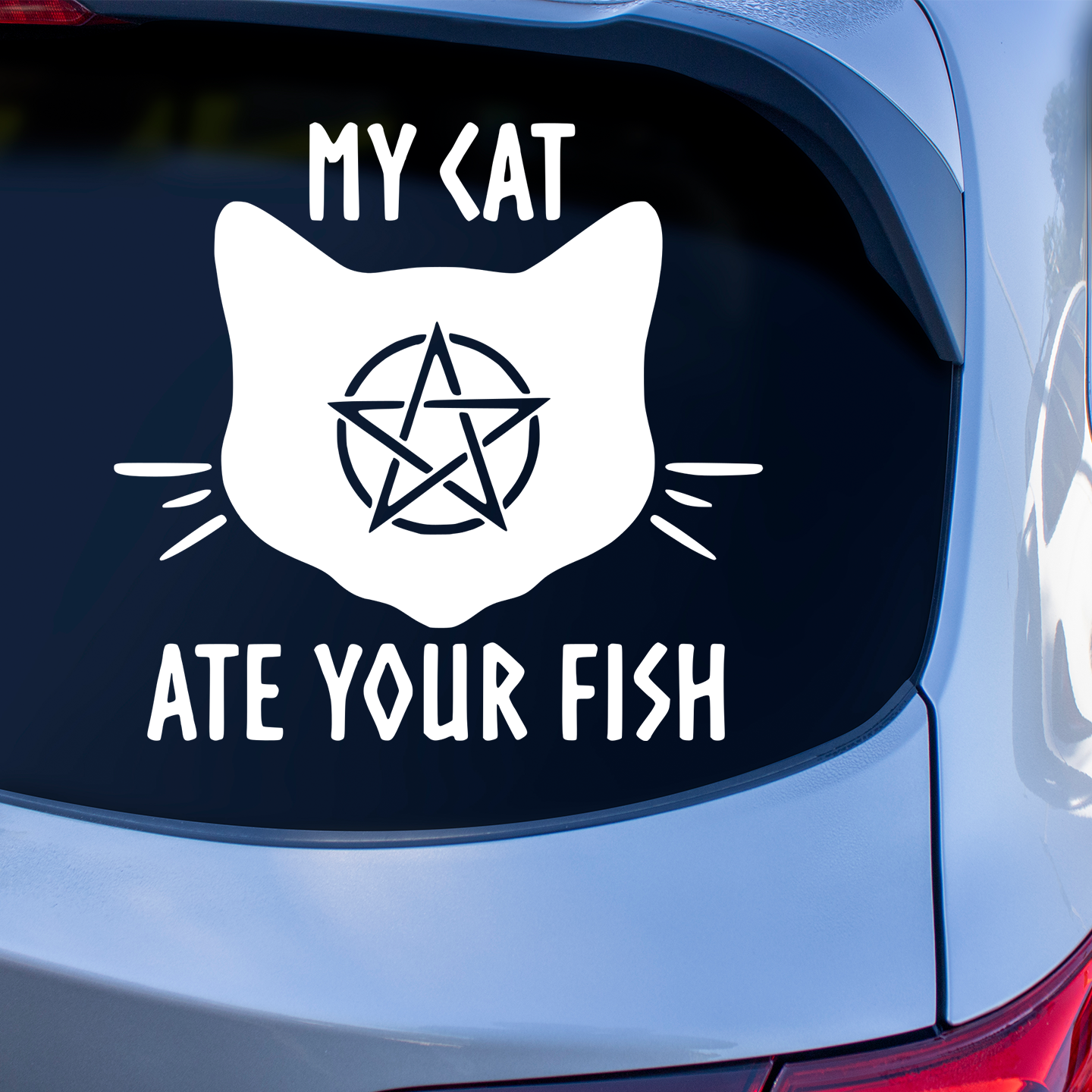 My Cat Ate Your Fish Sticker