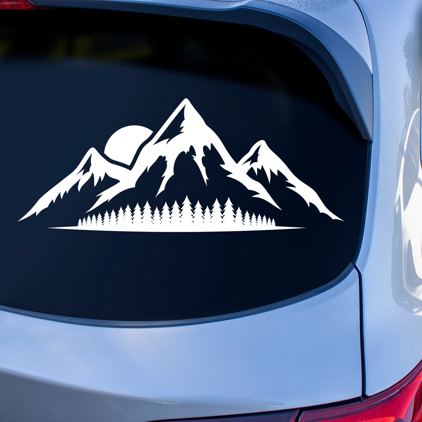 Mountain Decal | Landscape Stickers Cars SUVS 4WDs – Pet Stickers Australia