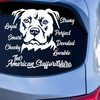 American Staffordshire Sticker