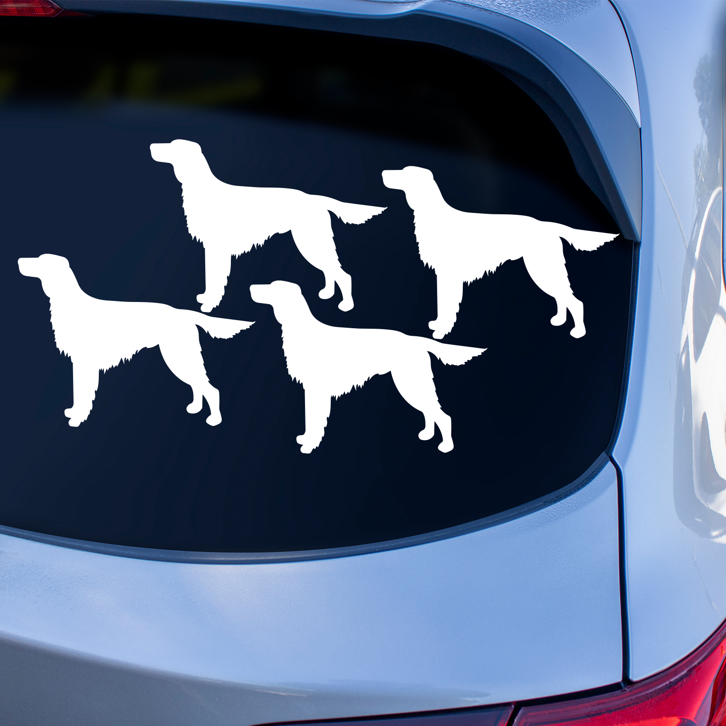 Irish Setter Silhouette Sticker