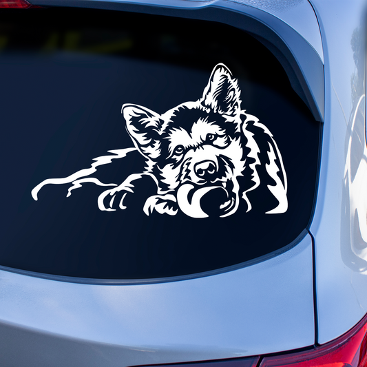 Alaskan Malamute Puppy Sticker