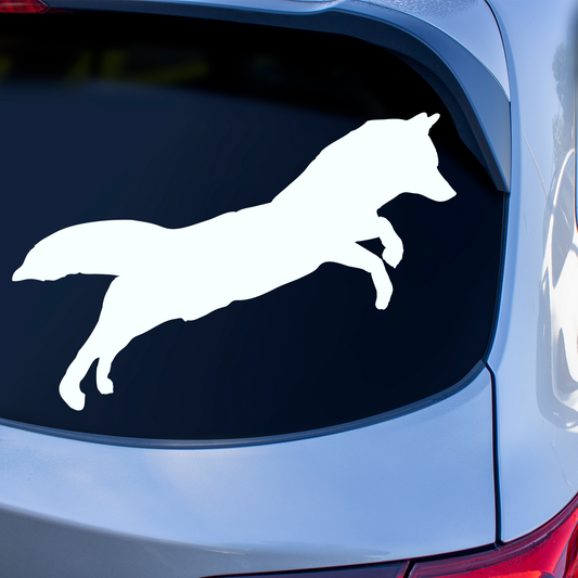 Fox Silhouette Stickers
