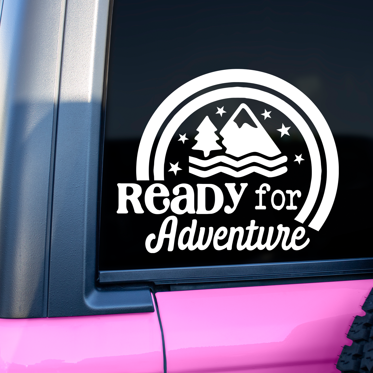 Ready For Adventure Sticker