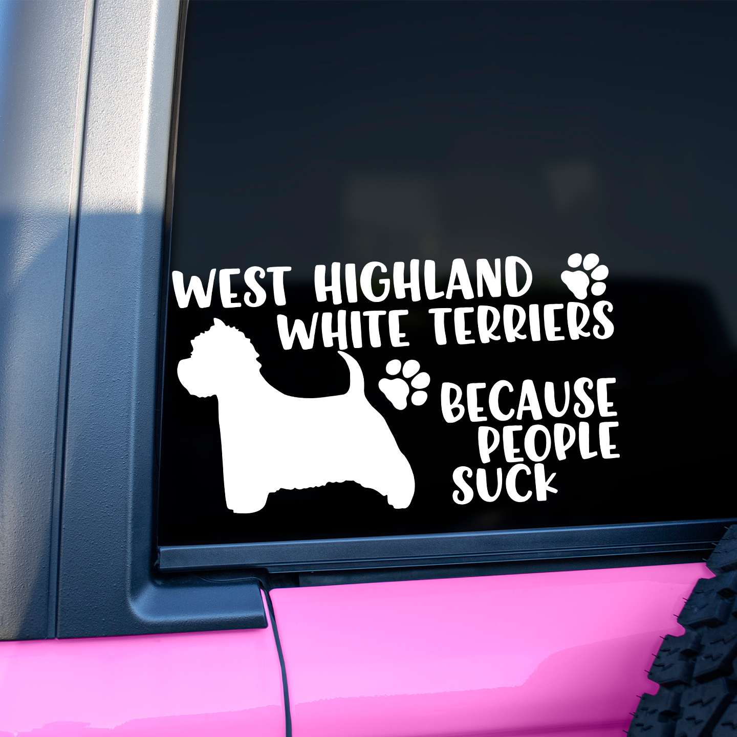 West Highland White Terrier Sticker