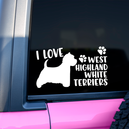 West Highland White Terrier Sticker