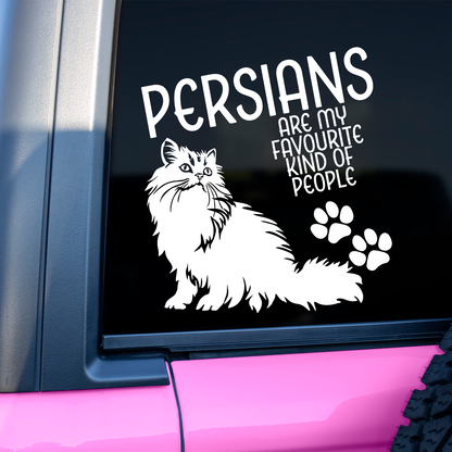 Persians Are My Favourite Kind Of People Sticker