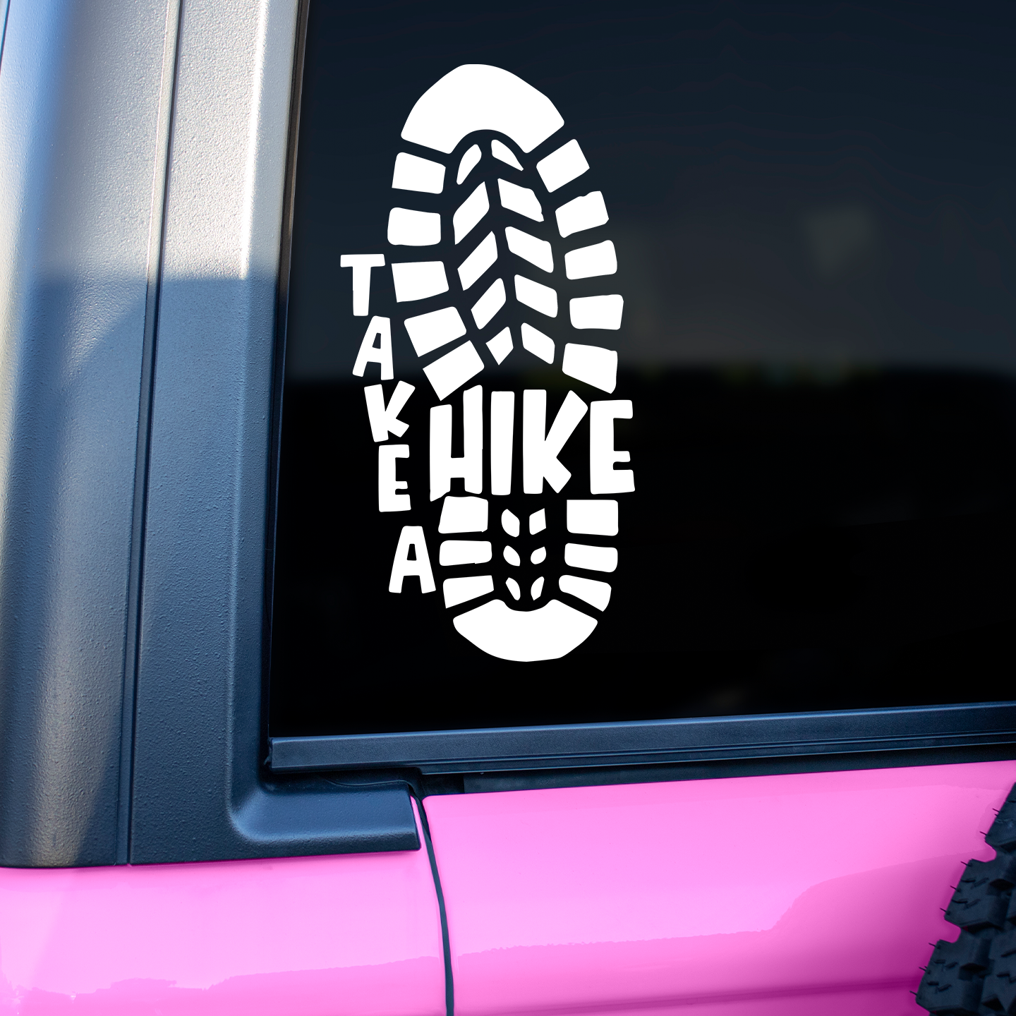 Take A Hike Sticker