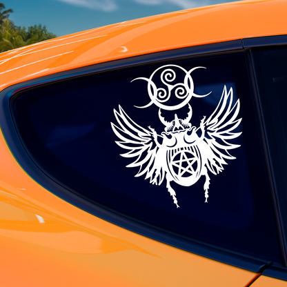 Scarab Beetle Sticker