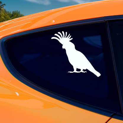 Cockatoo Silhouette Stickers