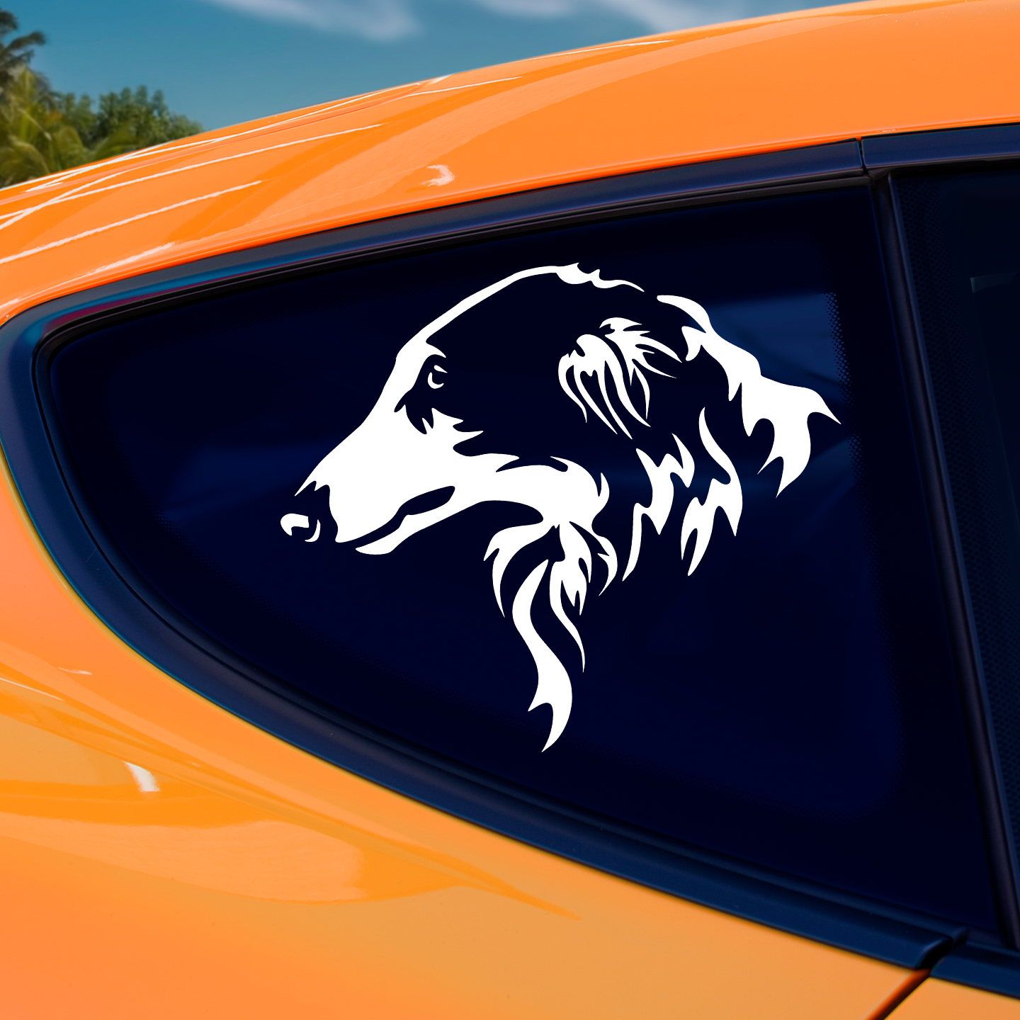 Borzoi Sticker