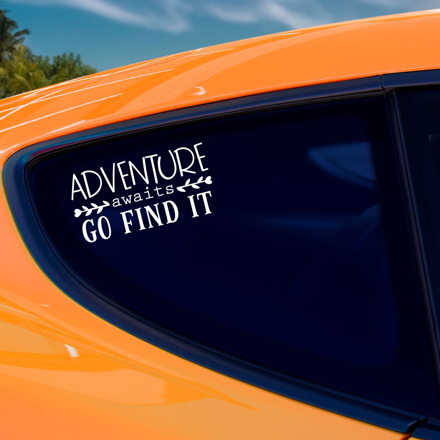 Adventure Awaits Sticker