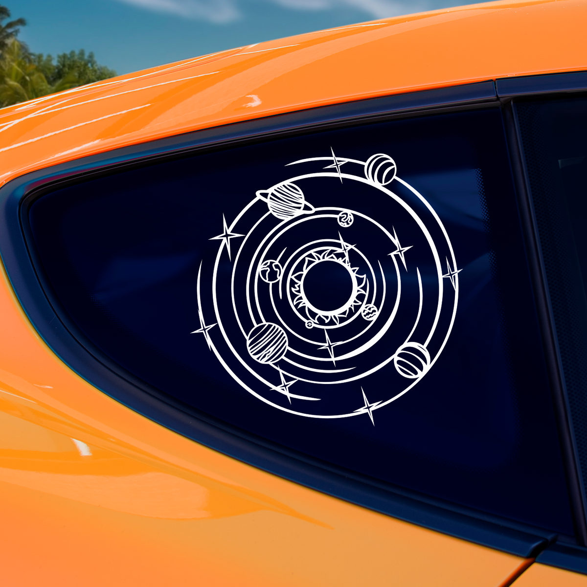 Sticker Car Solar Solar System Sticker | Celestial Stickers For Cars Australia – Pet ...