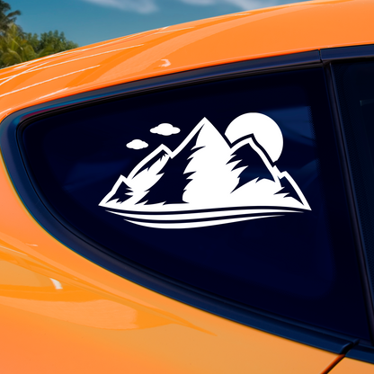 Mountain Decal